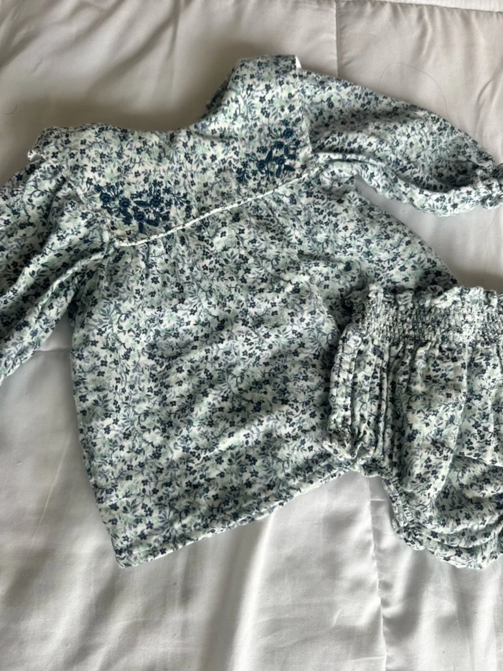 Mango Baby Floral Two-Piece Set - Picture 3 of 6